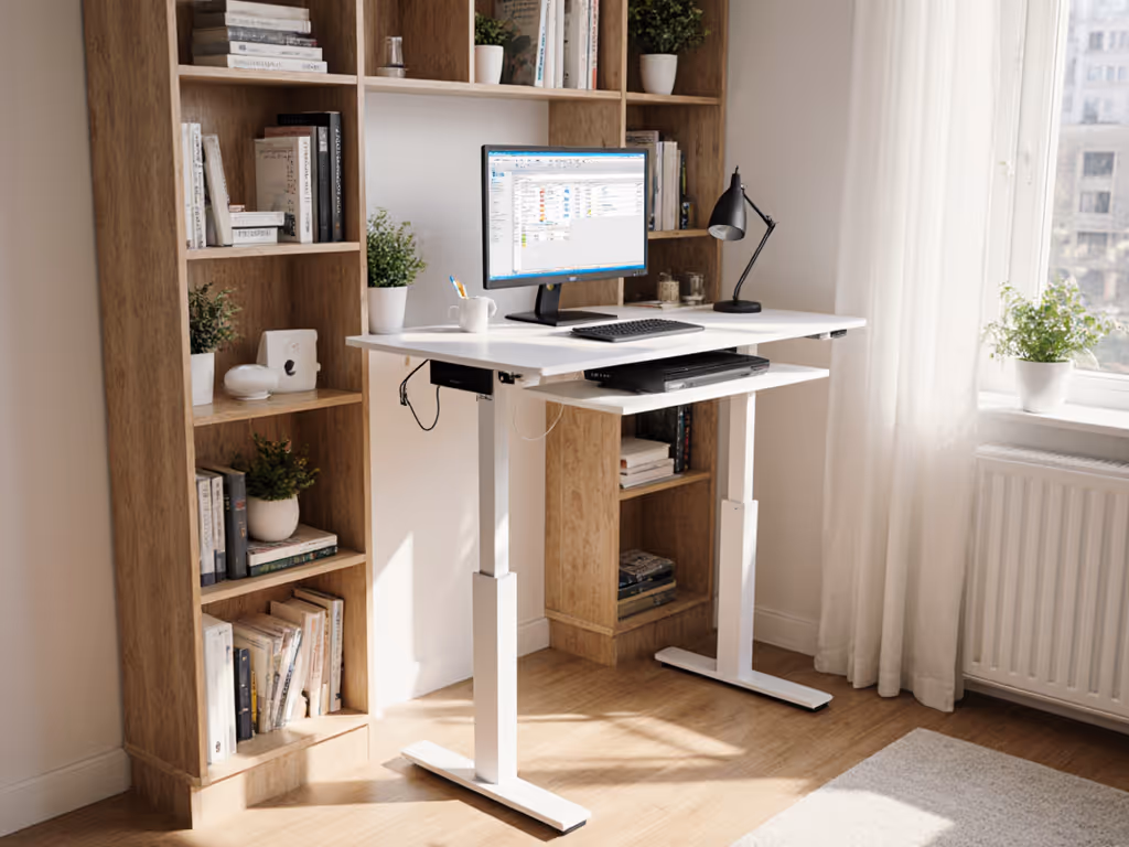 Stable Small Standing Desks for Compact Offices