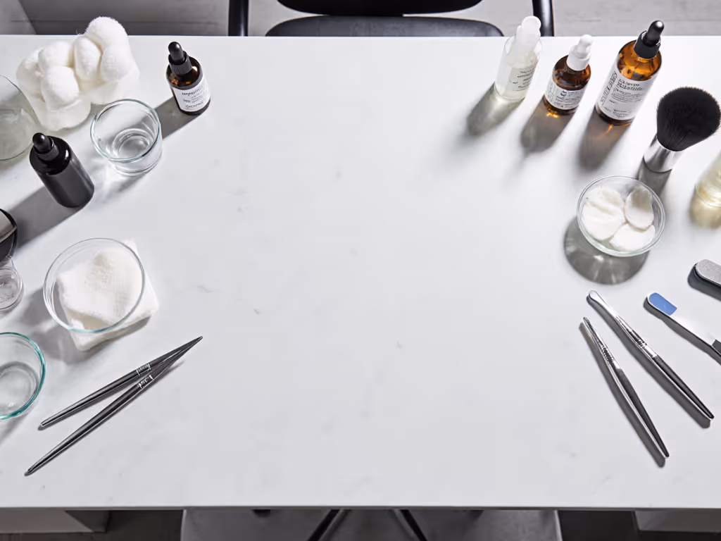 organized_cosmetology_workstation_top_view