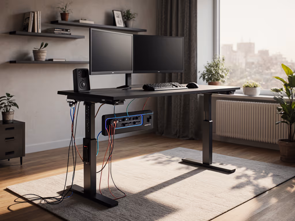 Best Gaming Sit Stand Desk: Stable Cable Management Tested