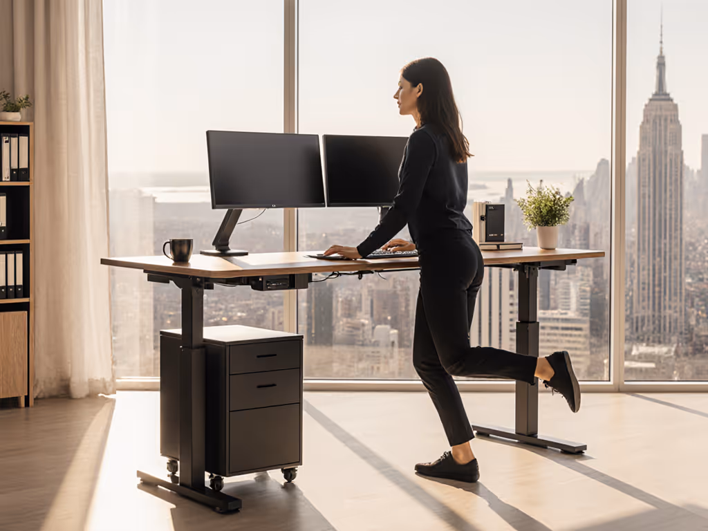Desk Exercises While Working: No Wobble Needed