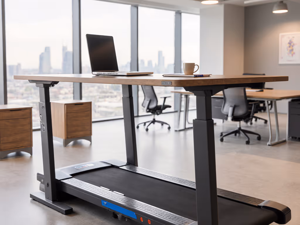 Treadmill Desk Combo: Engineered Stability for Movement