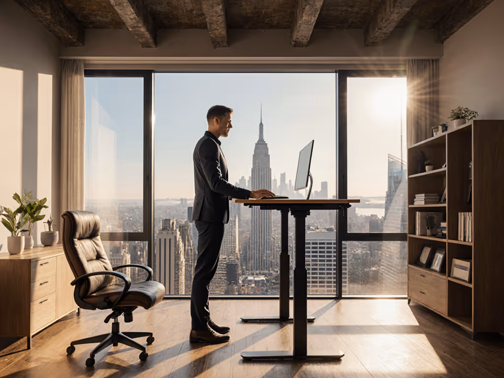 Tested Stable Standing Desks for 6'5"+ Users