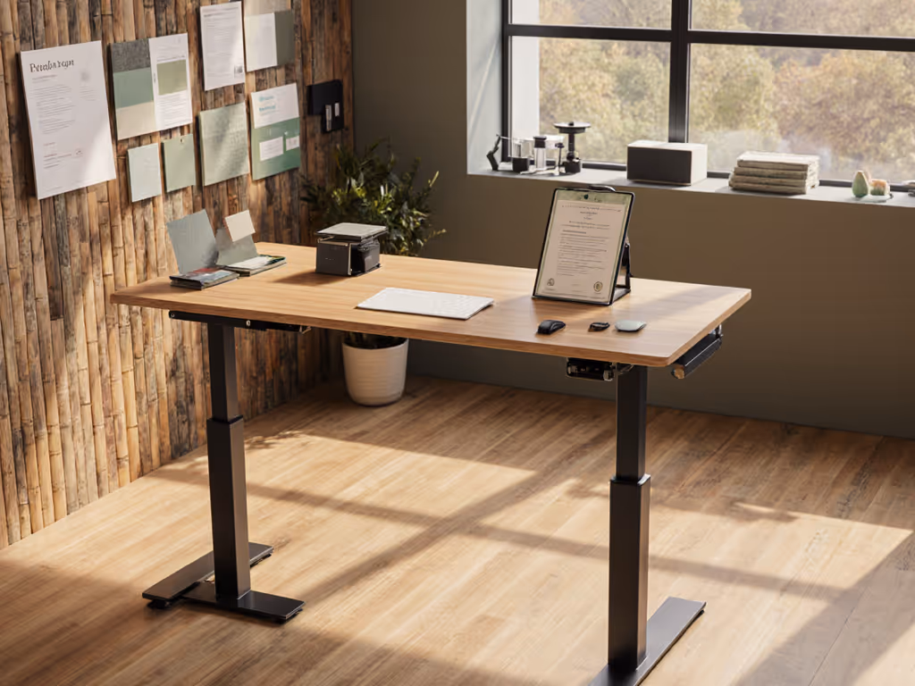 Ergonomic Standing Desks: Documented Eco-Support & Materials
