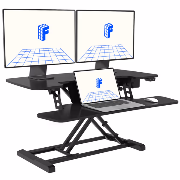 FLEXISPOT Electric Standing Desk Converter