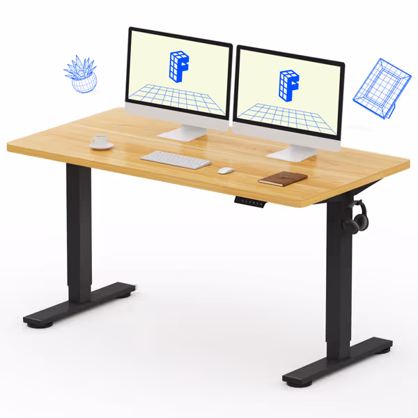 FLEXISPOT EN1 Whole-Piece Standing Desk 55x28
